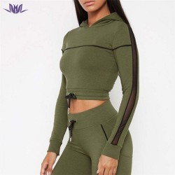 Green tracksuit for gym