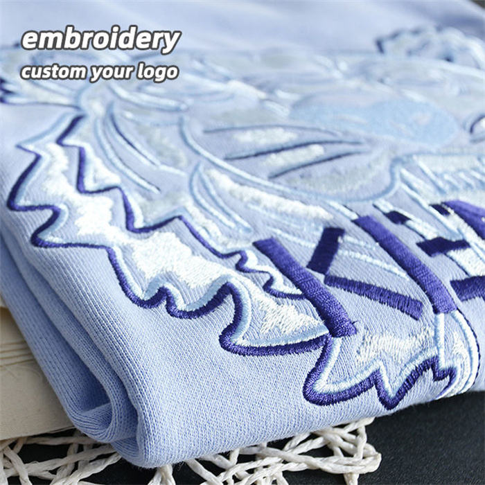 Embroidery Logo Casual Short Sleeve