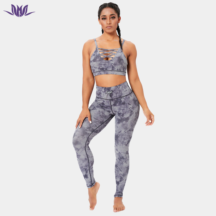 Tie Dye Sports Yoga Wear Sets