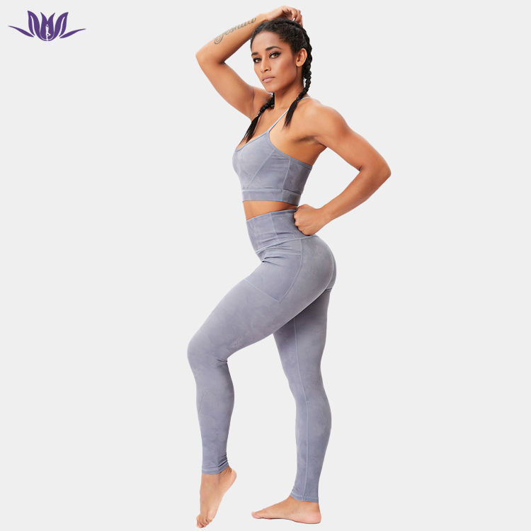 Sexy Workout Women Tie Dye Yoga Set