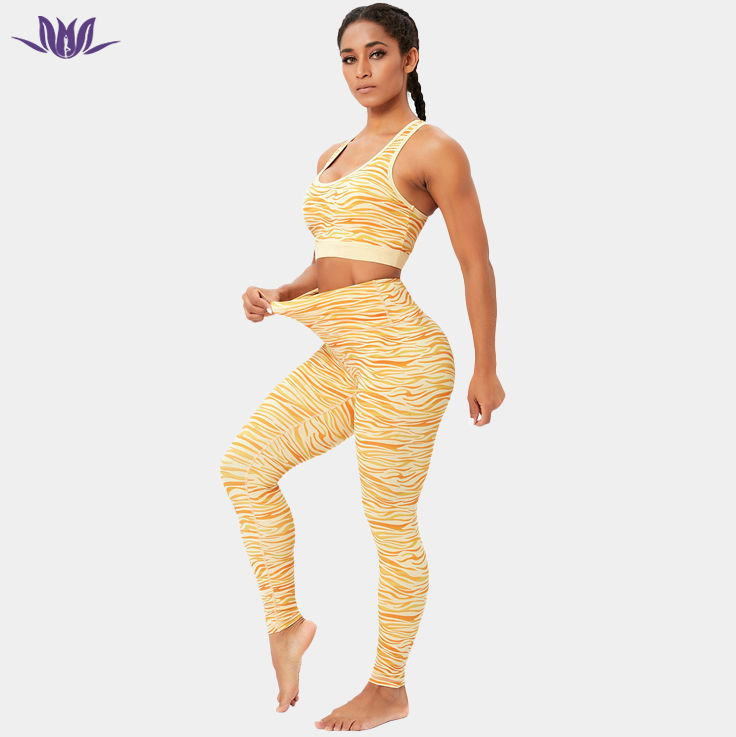 Animal print Workout  Yoga Set