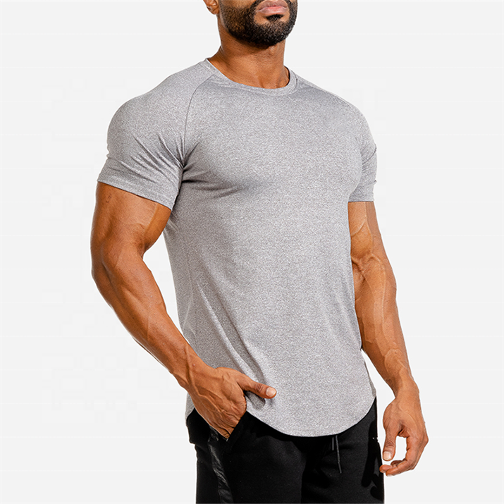 Slim fit sports short sleeves T shirt
