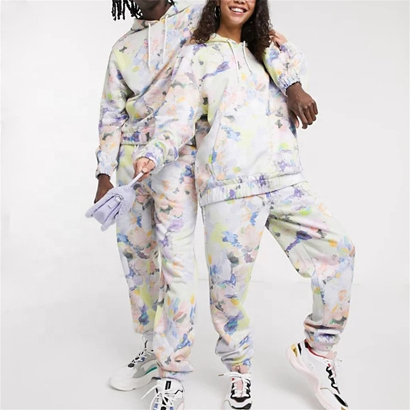 Oversized Tie Dye unisex sweatsuit