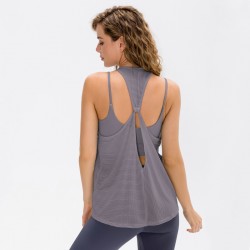 Open Back Yoga Tops