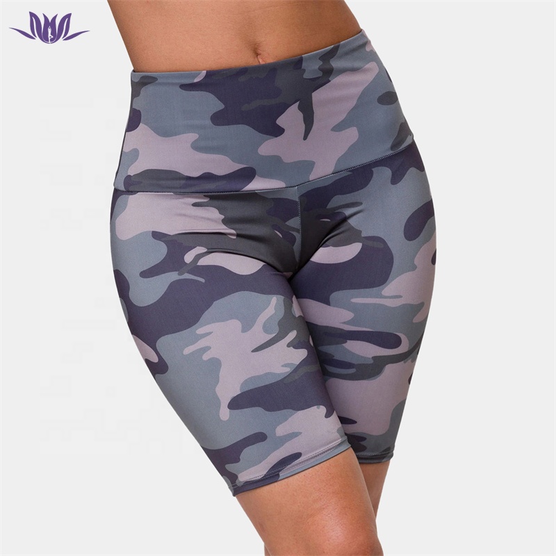 Gym Sublimation Camo Training Shorts