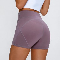 Yoga Shorts with Two Side Pocket