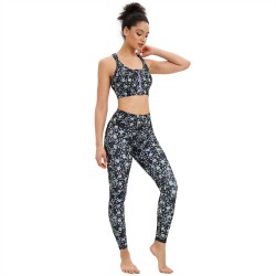 sublimation print yoga pants sets