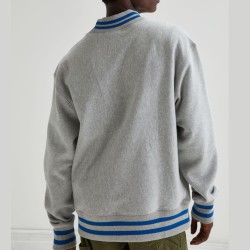 Mock Neck Men Sweatshirt