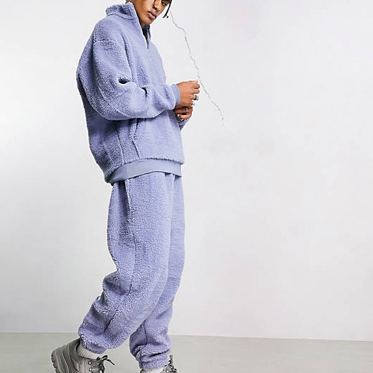 Winter Warm Men Sherpa Tracksuit