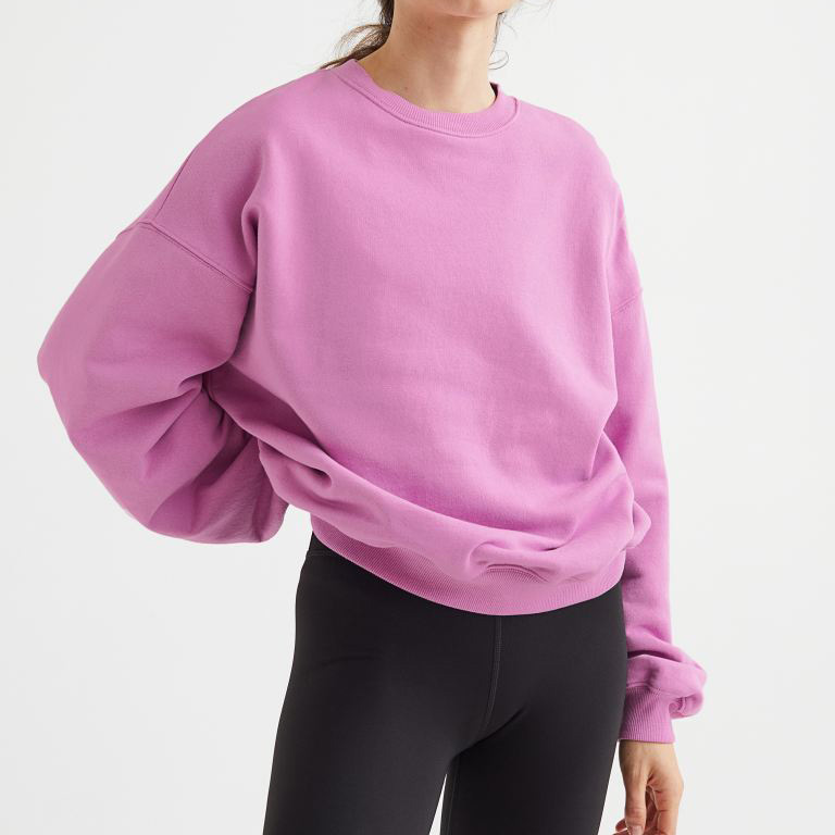 Women Oversized Sports Sweatshirt