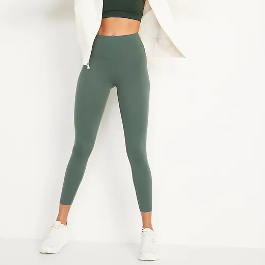 High-Waisted 7/8-Length Yoga Pants