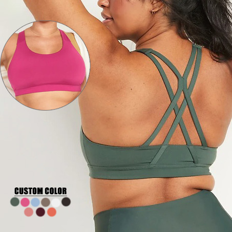 Medium-Support Strappy Sports Bra