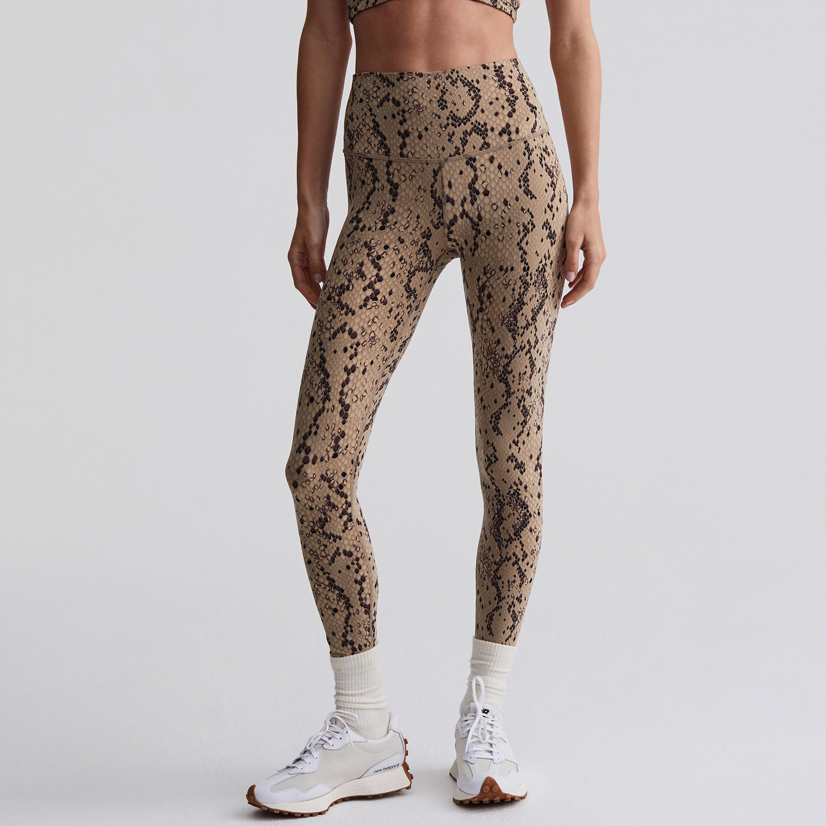 Sublimation Leopard Printed Yoga Pants