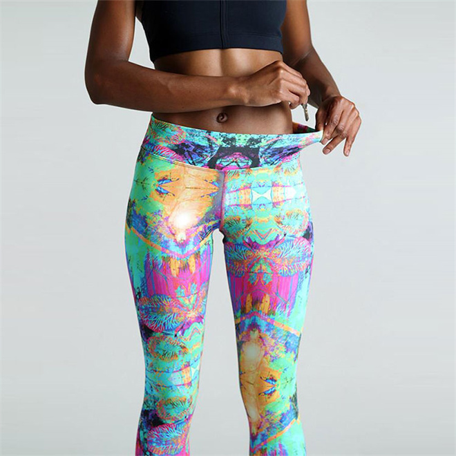 sportswear sublimation woman leggings