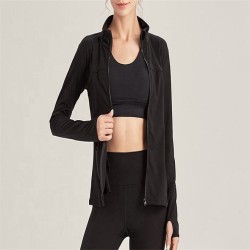 Yoga Jacket With Thumb Hole