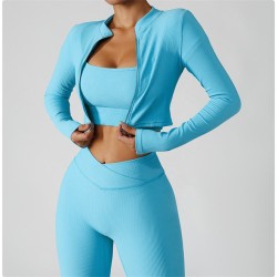 crop yoga jacket