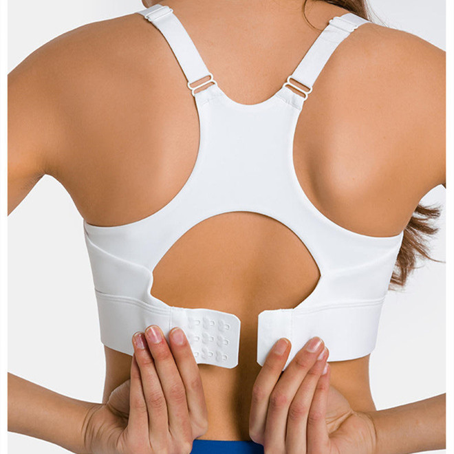 Adjustable Strap Buckle Sports Bra