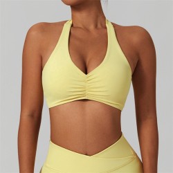 gathers sports bra