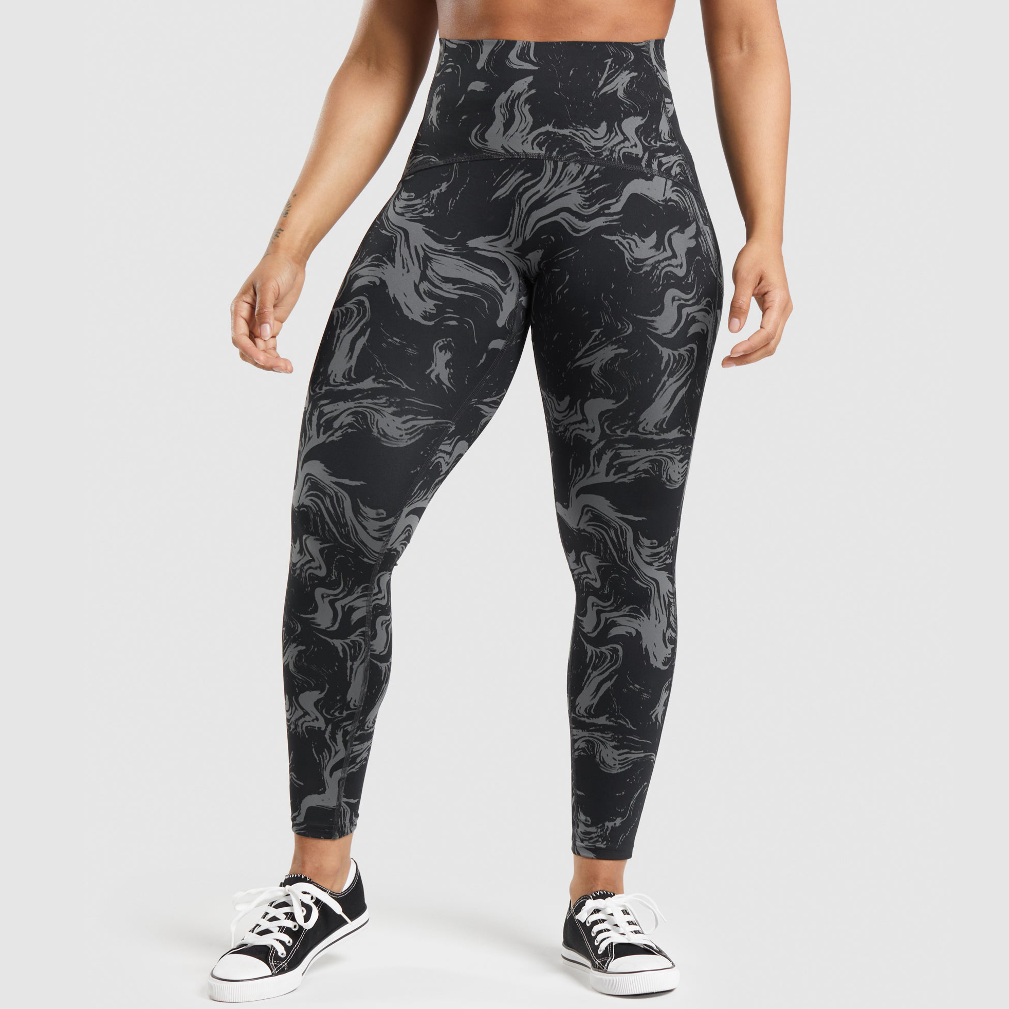 Paisley Printed High Waist Leggings