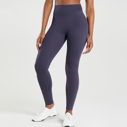 High Waist Butt-lift Plaid Yoga Tights Leggings