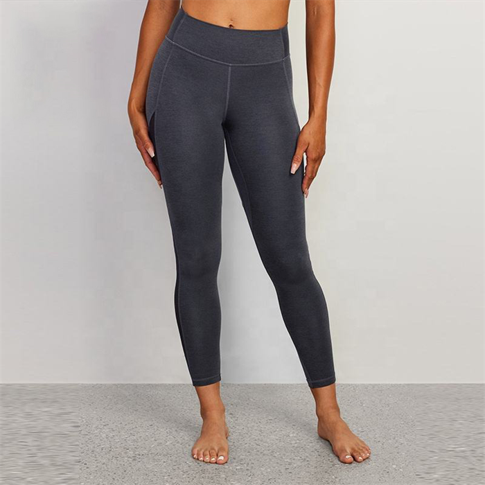 Breathable Side Mesh Yoga Pants For Women