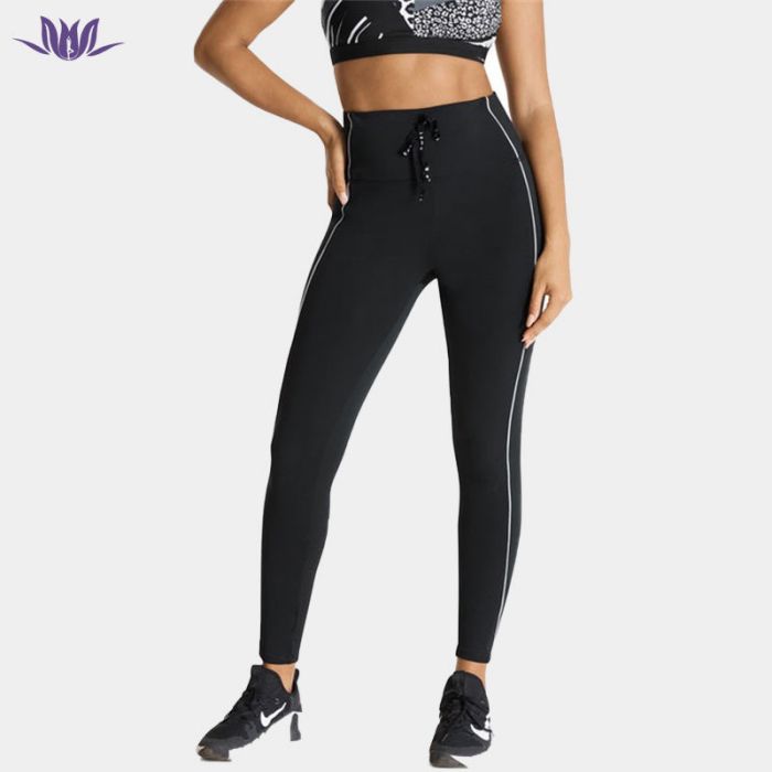 Solid Recycled Fitness Yoga Leggings