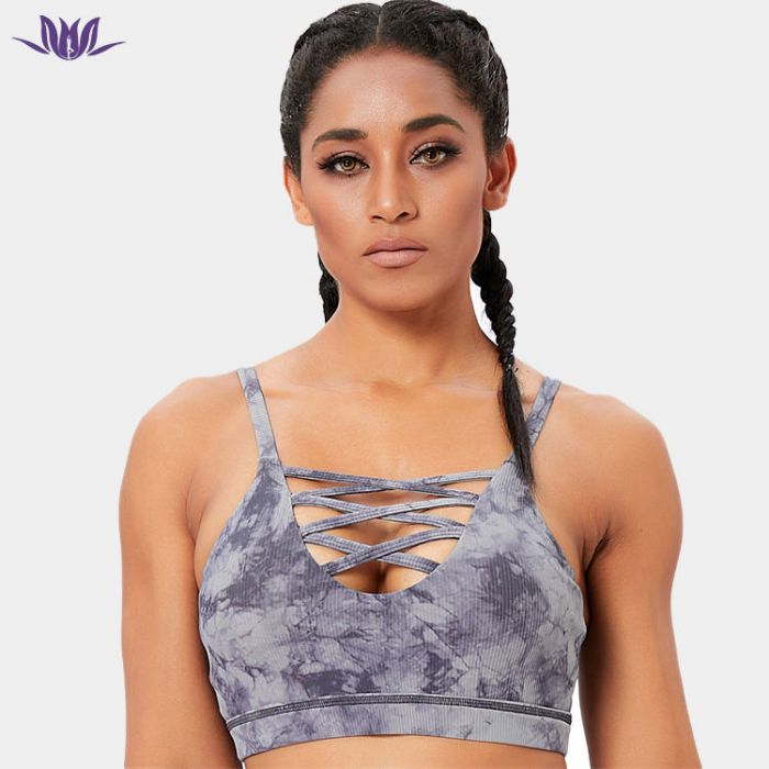 Wholesale Fitness Printing Yoga Bra