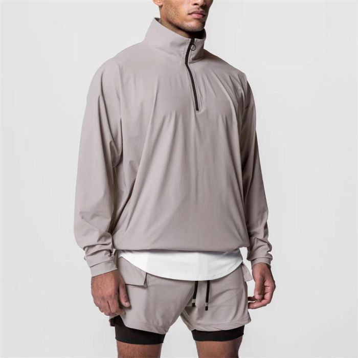 Custom 1/4 Zip Sweatshirt Pullover for Men