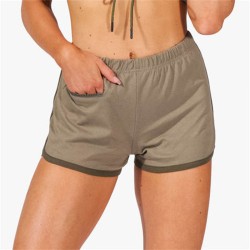 shorts with zipper pocket