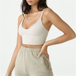 cropped sports tank