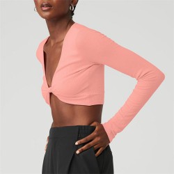 V Neck Twist Front Top