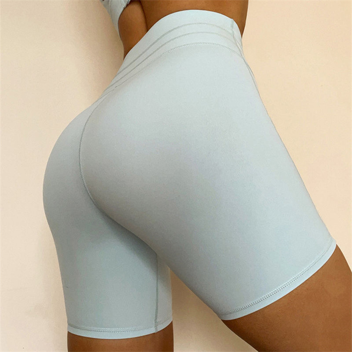 Custom Yoga Pants High Waist Cycling Shorts