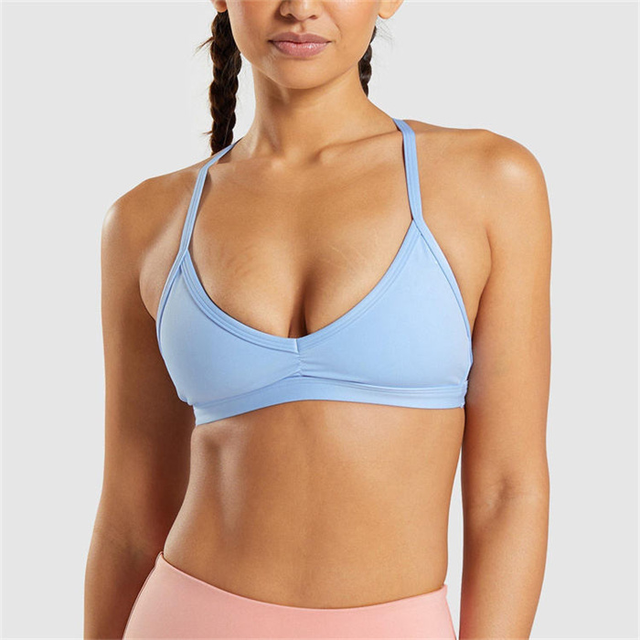 Low Coverage Sports Bra Yoga Tops for Women