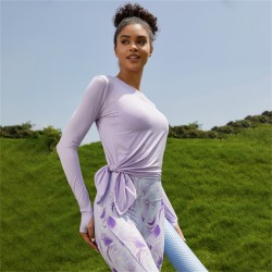 Women Digital Print Yoga Set