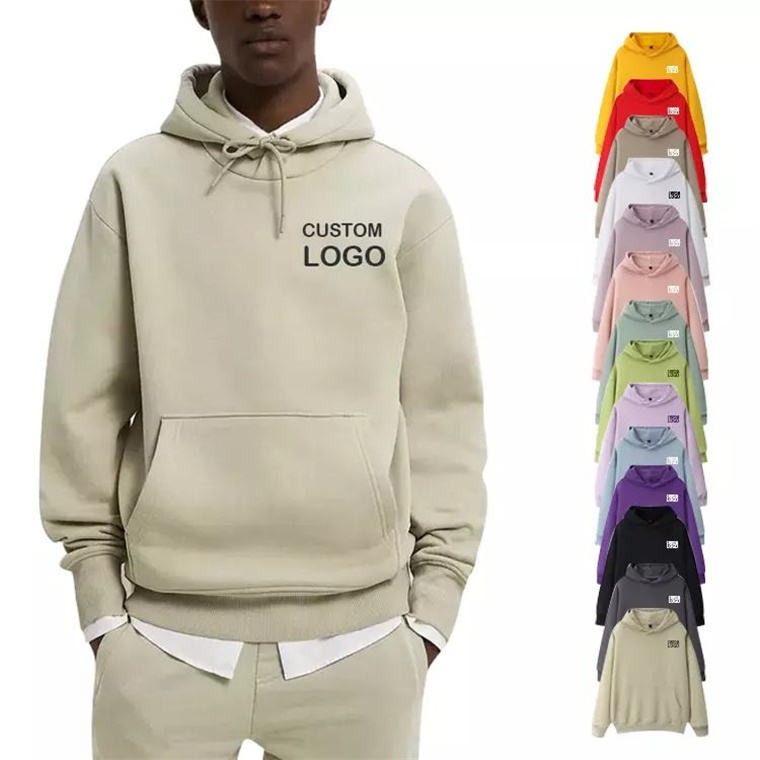 Street wear Puff Print Custom design hoodie