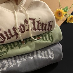 Oversized Embroidery Hoodies
