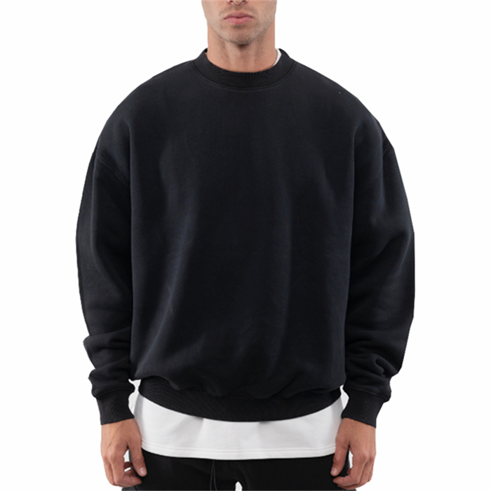 Pullover Shirt Tops Men Crewneck Sweatshirt