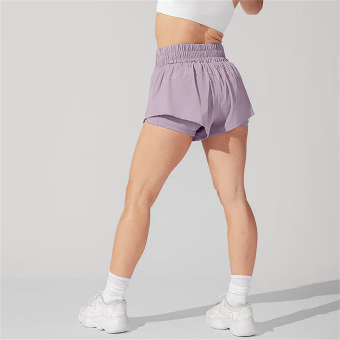 Quick Dry 2 in 1 Running Shorts with Pockets