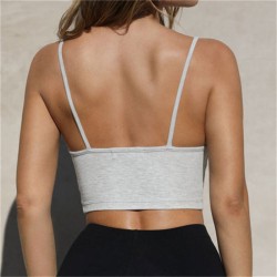 Breathable Black Sports Bra