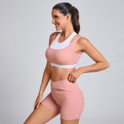 two-piece layered Sports Bra Manufacturer