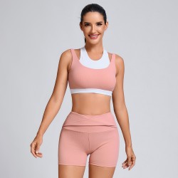 two-piece layered Sports Bra Manufacturer